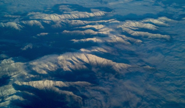 Sierra Nevadas at sunrise, Northern California
